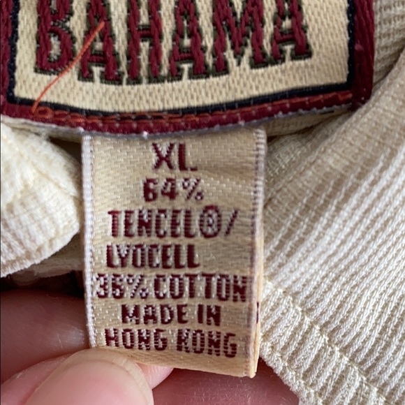 NWOT TOMMY BAHAMA SIZE XL LONG SLEEVE. - Picture 12 of 12